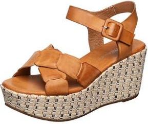 Antelope Hunter Ankle Strap Espadrille Platform Wedge Sandal in Taupe at Nordstrom Rack, Size 10