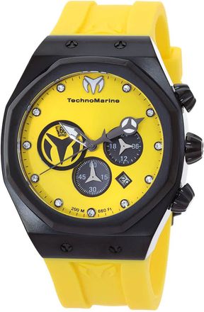 Technomarine Reef Sun Chronograph Date GMT Quartz Crystal Mens Watch TM-523002