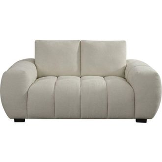 Habitat et Jardin Habitat Et Jardin - Divano in tessuto ciniglia Cambon - 2 posti - Beige