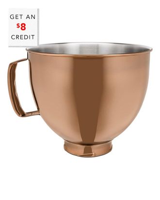 KitchenAid Kitchenaid 5 Qt. Colorfast Finish Copper Stainless Steel Bowl With $8 Credit
