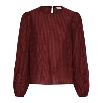 Kaffe Blouse - Dames - Blouses & Shirts - Rood - Maat: XS