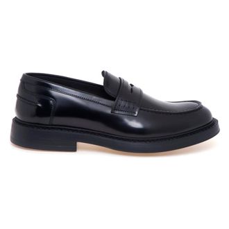 Doucal's Penny Loafer - male - Doucals - Loafers - Black - 11 UK - Shoes