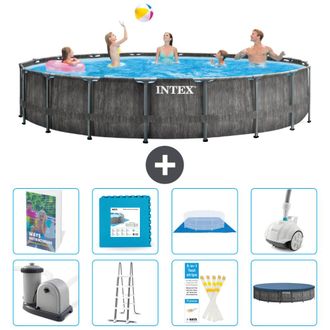 Intex Piscina Prism Frame Redonda - 549x122 Cm - 9-piezas S531