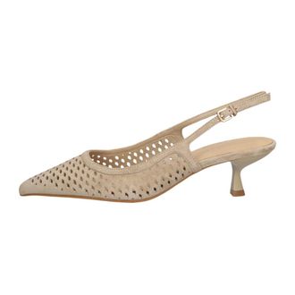 Stefano Lauran St2749 Slingbacks - Dames - Schoenen - Beige - Maat: 41 EU Leer