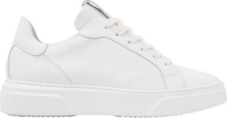 VIA VAI Juno Uni Sneakers - Dames - Sneakers - Wit - 41 EU - Leer - Schoenen