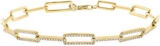 Effy Pav&eacute; Diamond Chain Bracelet in Gold at Nordstrom Rack, Size 7.5