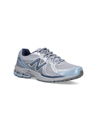 New Balance Mesh Sneaker - Gray