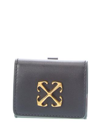 Off-white Leather AirPods Pouch