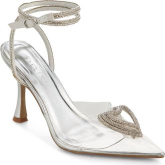 Billini Womens Zaden Heel Sandal In Silver