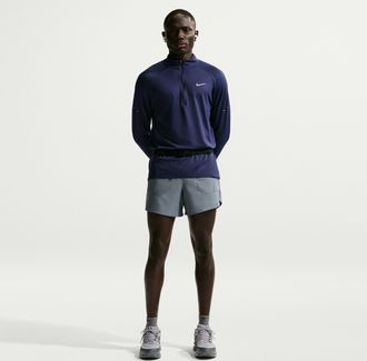 Nike Mens Stride Dri-FIT 5 2-in-1 Running Shorts in Black | IF2034-010