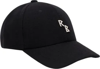 Ruslan Baginskiy Gorra de b&eacute;isbol con bordado de cristales - Accessories - Mujer - Negro - ONE SIZE