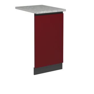 Vicco Panel Frontal Del Lavavajillas R-line, Rojo, 45 Cm, Et M&aacute;rmol