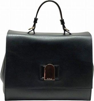 Furla EMMA LEATHER HANDBAG