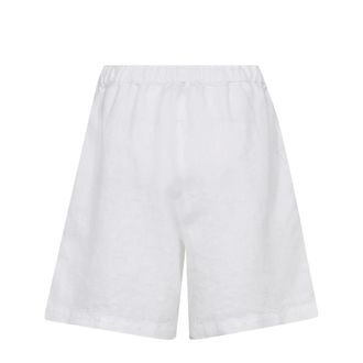 Mos Mosh MOS Mosh, Dames, Korte broeken, Wit, Maat: XS Linnen