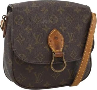 Louis Vuitton Pre-owned Cross Body Bags, female, Brown, Size: ONE SIZE Pre-owned Canvas Cross Body Bag