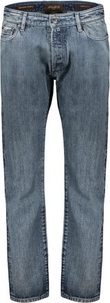 Moorer Straight Jeans - Heren - Regular Fit Jeans - Blauw - S - Katoen - Jeans
