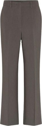 Bruuns Bazaar Straight Broeken - Dames - Straight fit broeken - Grijs - W34 - Broeken