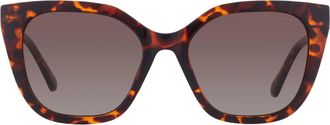 Fossil Brown Square Ladies Sunglasses FOS 3138G/S 086/LA 54