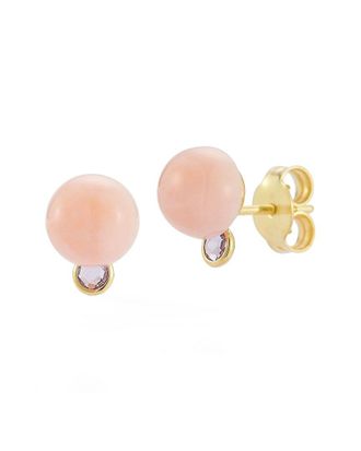 Italian Gold, Inc 14K Italian Gold Gemstone Studs
