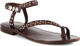 Seychelles First Look Embellished Sandal in Brown at Nordstrom, Size 7.5
