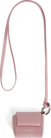 Jil Sander AirPods hoesje met afneembare band - Roze