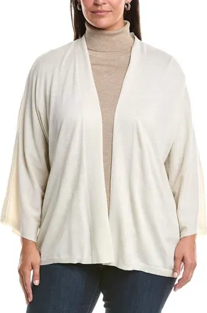 Marina Rinaldi Plus Babele1234 Wool-Blend Cardigan