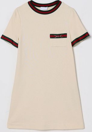 Gucci Abito mini Gucci in jersey di cotone con morsetto