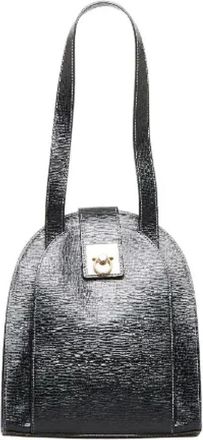 Celine Pre-owned Shoulder Bags, female, Black, Size: ONE SIZE Pre-owned Vintage Shoulder Bag