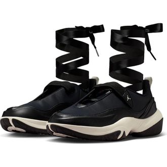 Nike Jordan The Jordan Pointe Sneaker in Black/Sail at Nordstrom, Size 10.5