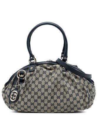 Gucci 2016-2025 GG Canvas Sukey satchel - Brown