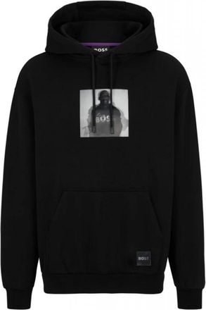 HUGO BOSS C-Spence 01 Hoodie - Heren - Hoodies - Zwart - S - Katoen - Hoodies & sweatvesten