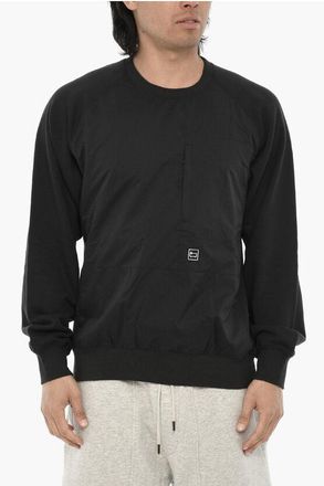 Woolrich Double-Fabric Crew-Neck Sweatshirt with Pocket size Xl