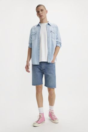 Levi's 501 Original Short - Uomo - 28X9 - Blu / 9Am On Battery Short