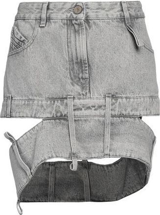 The Attico BOTTOMWEAR - Denim skirts on YOOX.COM
