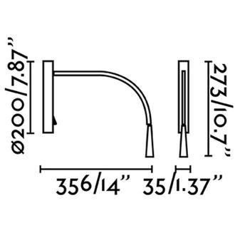 Faro Barcelona Flin Aplique De Pared 64318