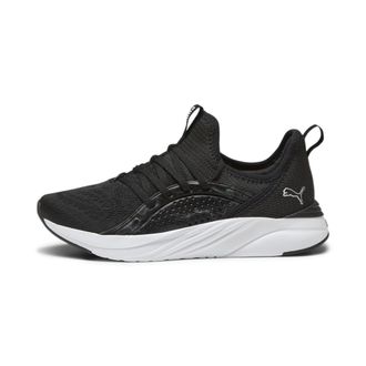 Puma Womens SOFTRIDE Sophia 2 MARBLEIZED WNS Road Running Shoe, Black White, 6.5 UK