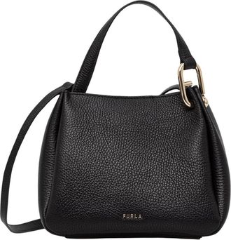Furla Tassen, Dames, Zwart, ONE Size, Leer, Nuvola Mini