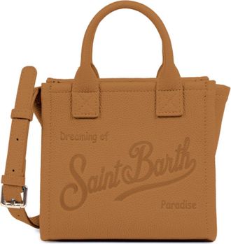 MC2 Saint Barth Rectangular Structured Handbag With Embossed Detail