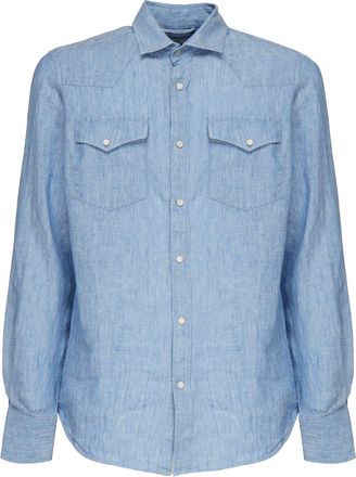 MC2 Saint Barth Greg Linen Shirt