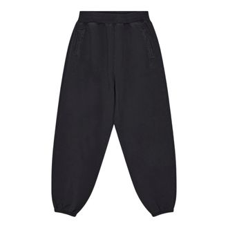 Deus Sweatpants, male, Black, Size: XS Shield Garment-Dyed Joggers