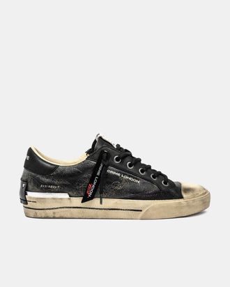 Crime London RECUT LOW COAL BLACK