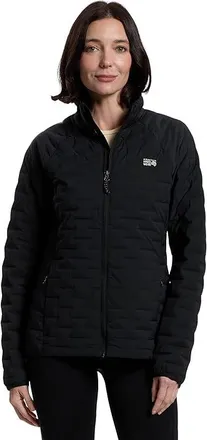 Mountain Hardwear Stretchdowntm Light Jacket Womens Clothing Black : XL, Elastane/Nylon