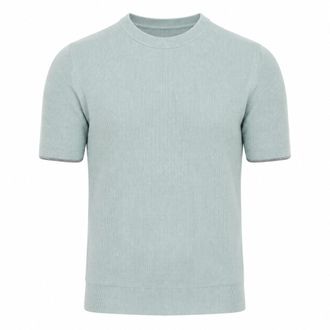 Ted Baker Voisin Gemengd Geribbeld Groen T-shirt