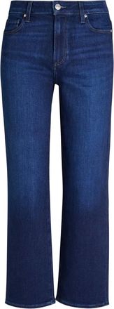 Paige Jeans con passanti per cintura - Blu