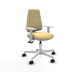 Piqueras y Crespo Piqueras Et Crespo B5b026n Silla De Oficina Crema Ergon&oacute;mica