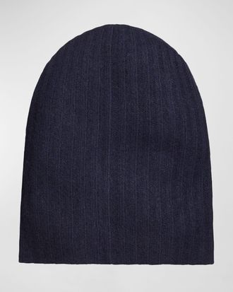 Bergdorf Goodman Mens Cashmere Slouchy Beanie Hat