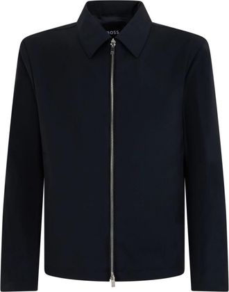 HUGO BOSS Hombre, Chaquetas, Azul, Talla: M