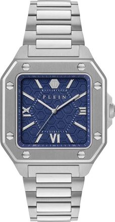 Philipp Plein Plein Edge Watch - Heren - Horloges - Grijs - ONE Size - Accessoires