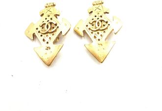 Chanel Coco Mark Womens Earrings (Pre-Owned)
