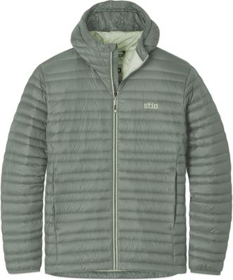 Stio | Mens Pinion Down Hooded Jacket, Size Extra Extra Extra Large in Canyon Rock